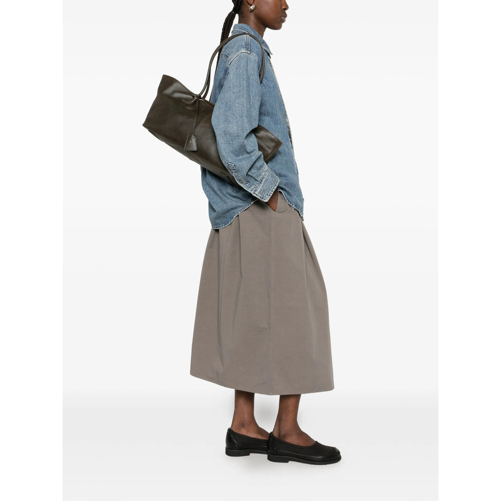 Low Classic Brown Tote Bags Women