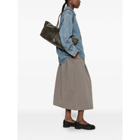 Low Classic Brown Tote Bags Women