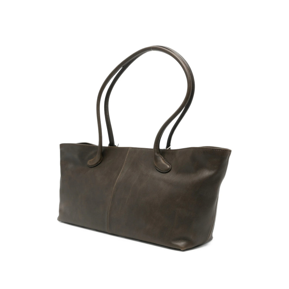 Low Classic Brown Tote Bags Women
