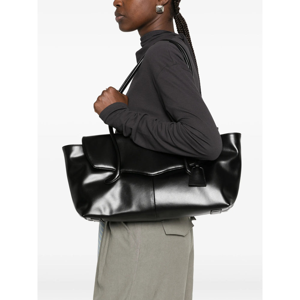 Low Classic Black Tote Bags Women