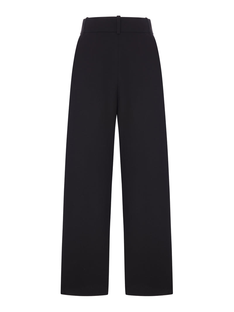 Giorgio Armani Giorgio Armani Women High-Waisted Palazzo Trousers In Fabric