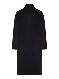 Giorgio Armani Giorgio Armani Men Long Black Coat With Buttons