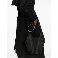 Dondup Black Tote Bags Women