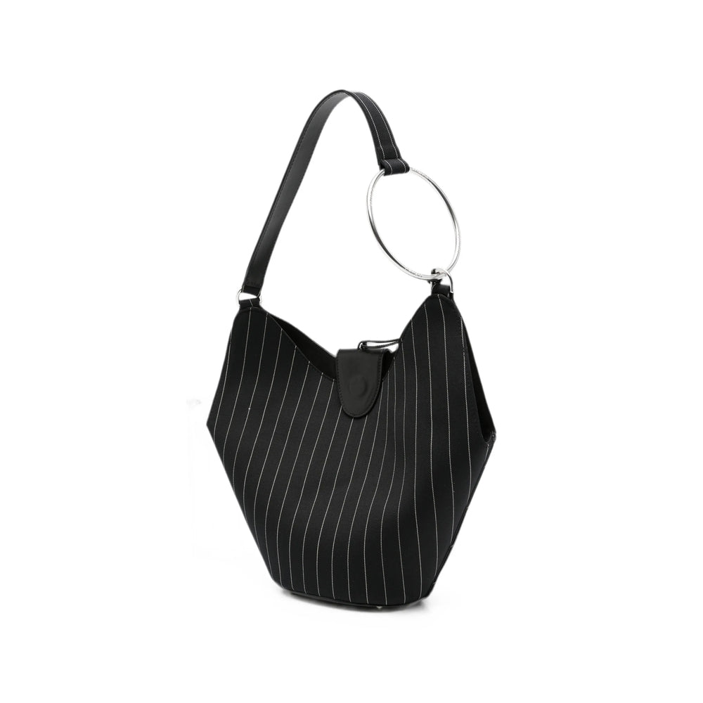 Dondup Black Tote Bags Women