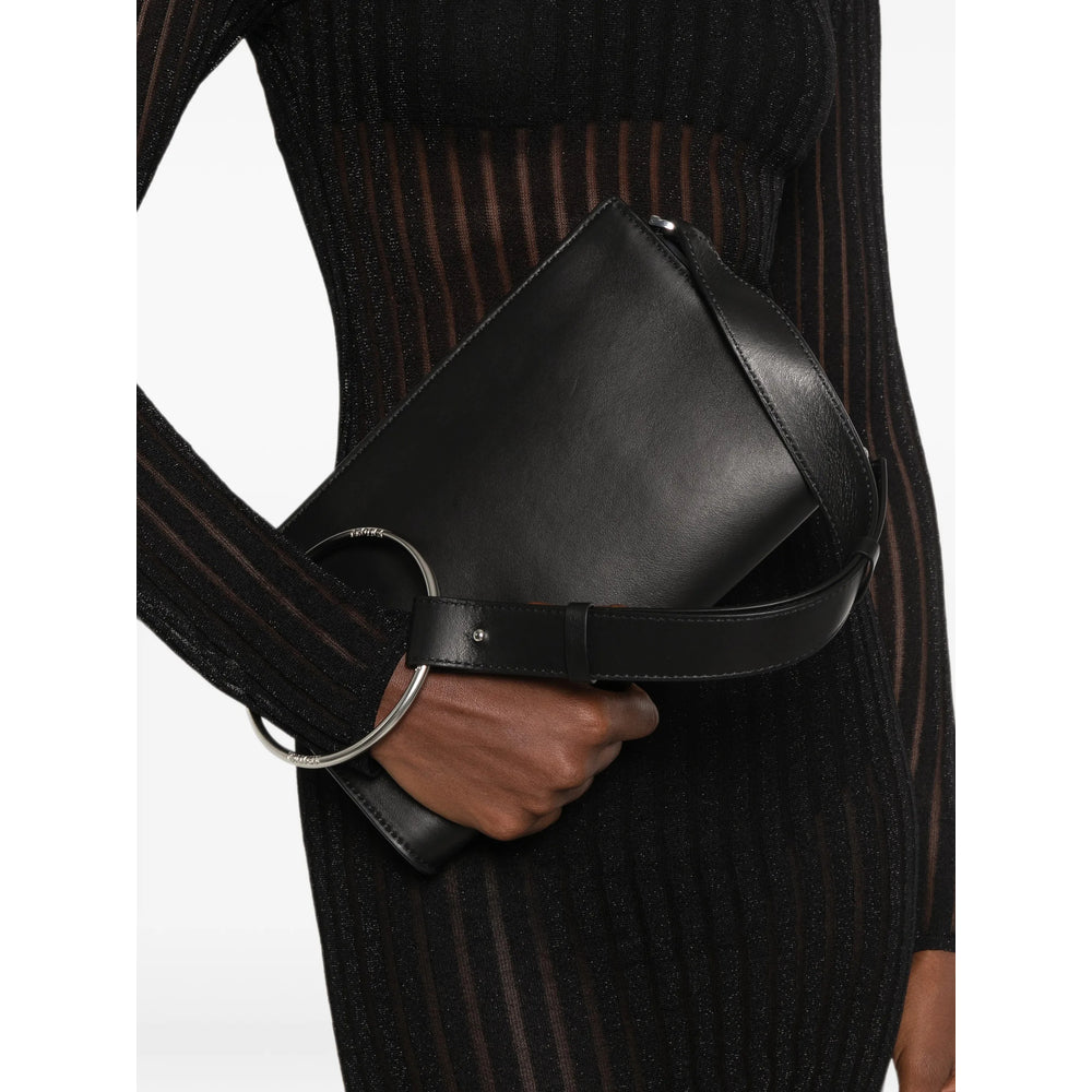Dondup Black Tote Bags Women
