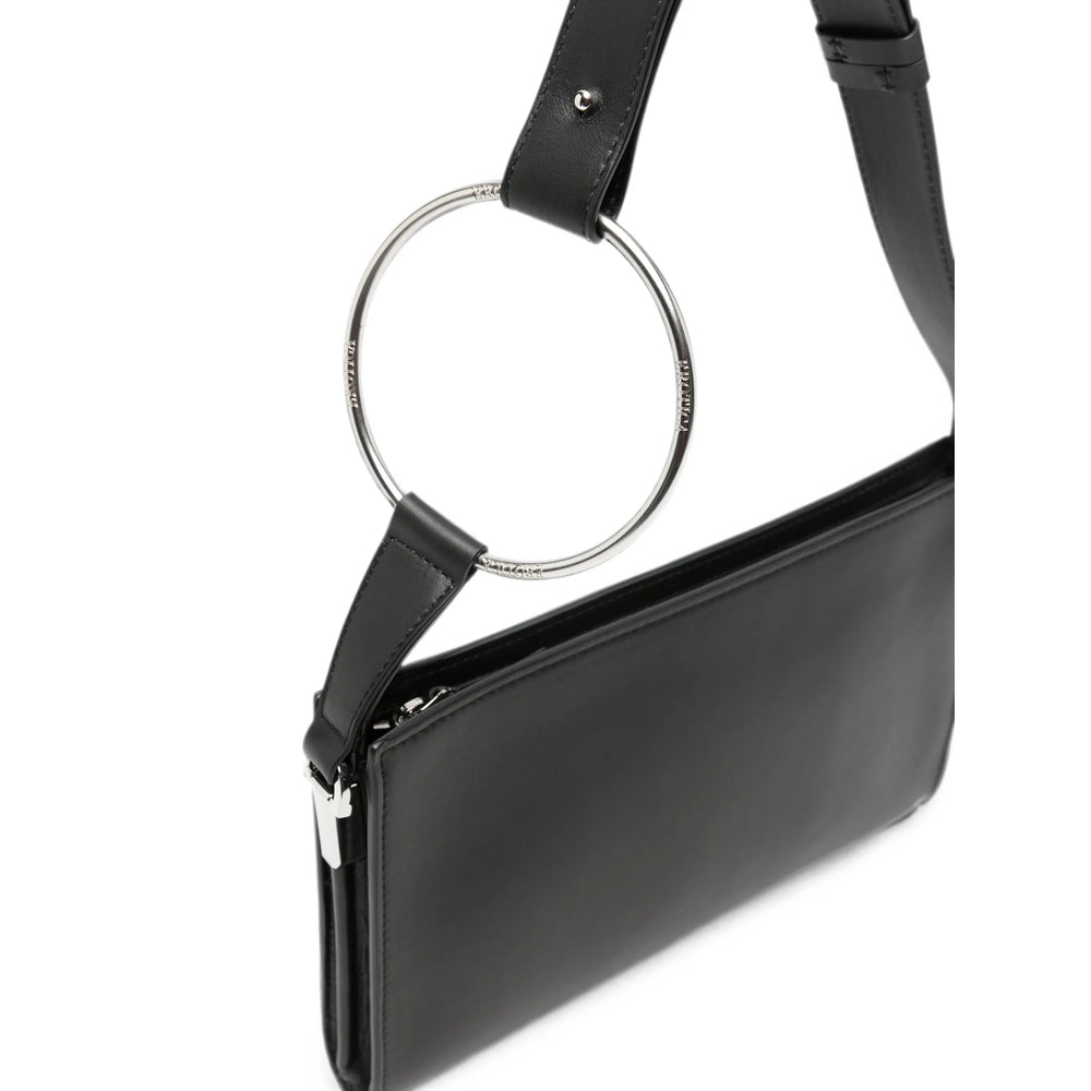 Dondup Black Tote Bags Women