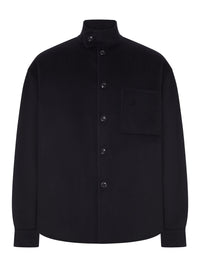 Giorgio Armani Men Cloth Shirt Jacket With High Collar