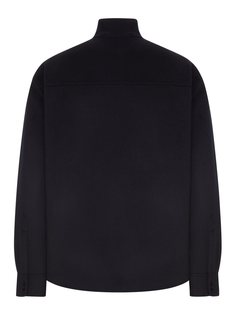 Giorgio Armani Men Cloth Shirt Jacket With High Collar