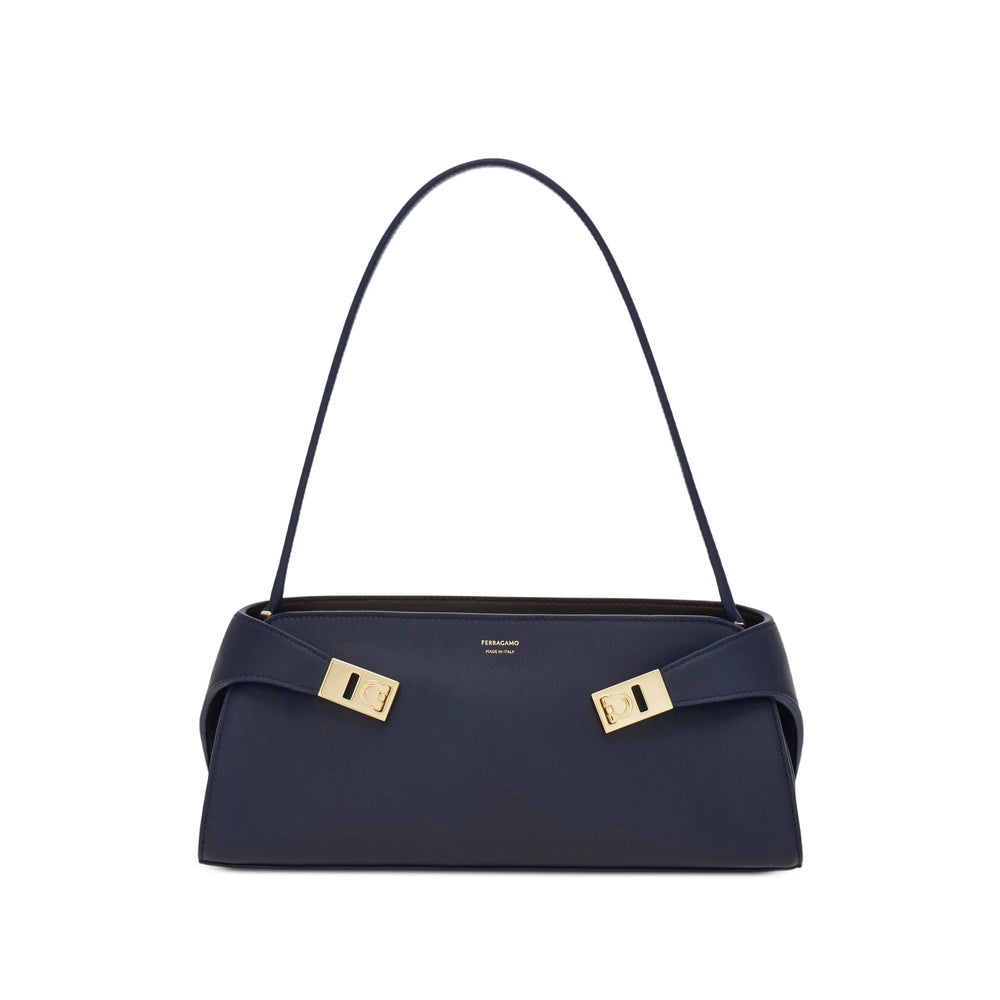 Ferragamo Ferragamo Blue Shoulder Bags Women