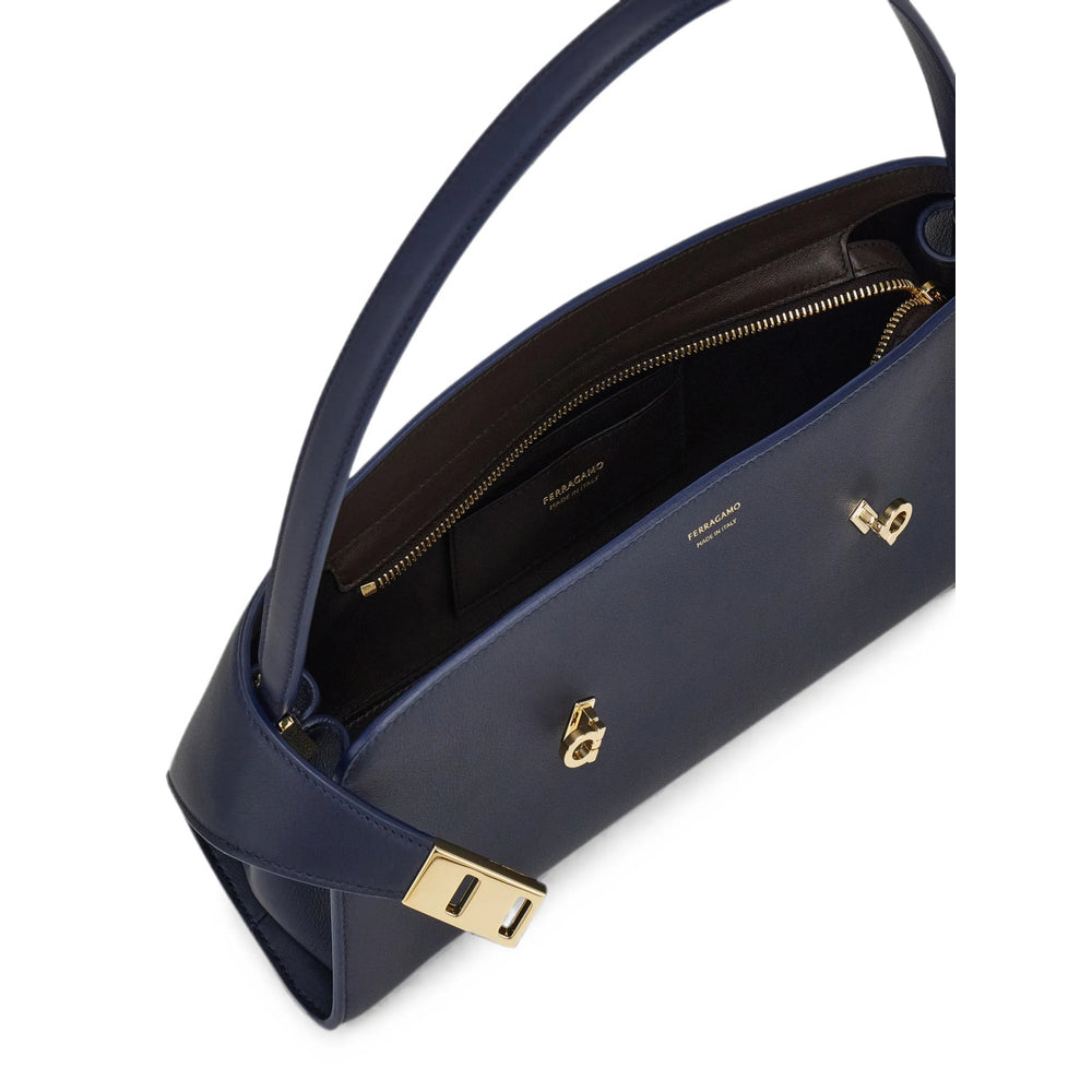 Ferragamo Ferragamo Blue Shoulder Bags Women