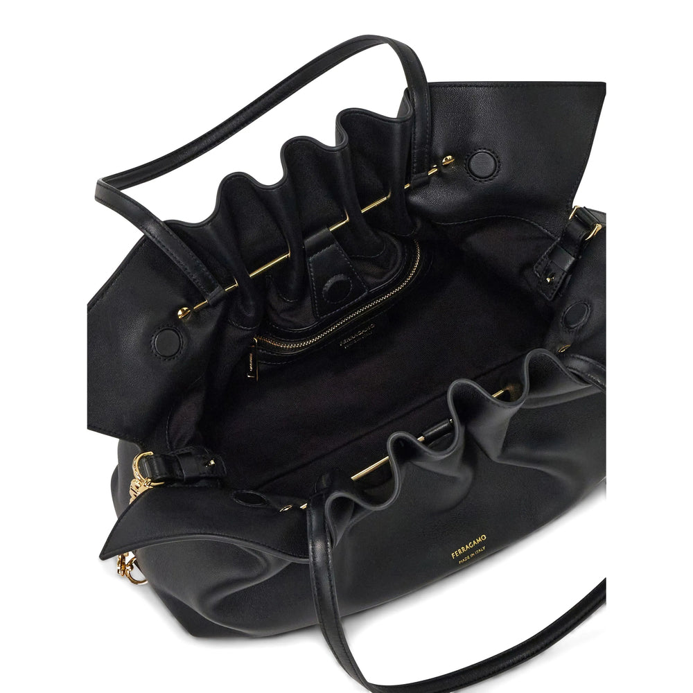 Ferragamo Ferragamo Black Shoulder Bags Women