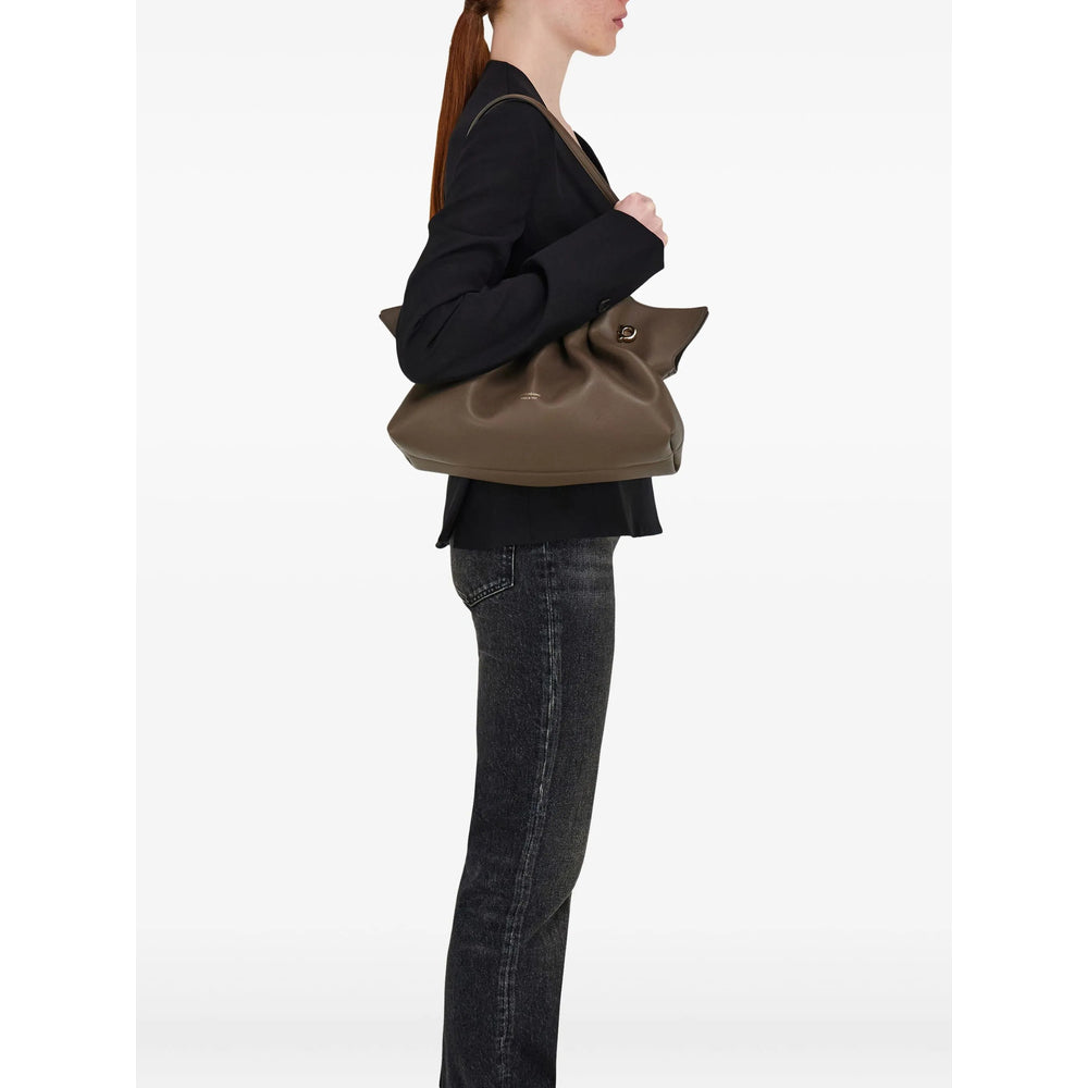 Ferragamo Ferragamo Grey Shoulder Bags Women