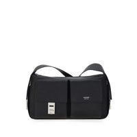 Ferragamo Black Messenger Bags Men