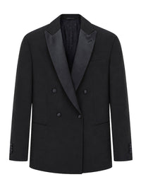Giorgio Armani Giorgio Armani Men Giorgio`S Virgin Wool Crepe Blazer
