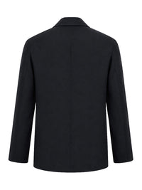 Giorgio Armani Giorgio Armani Men Giorgio`S Virgin Wool Crepe Blazer