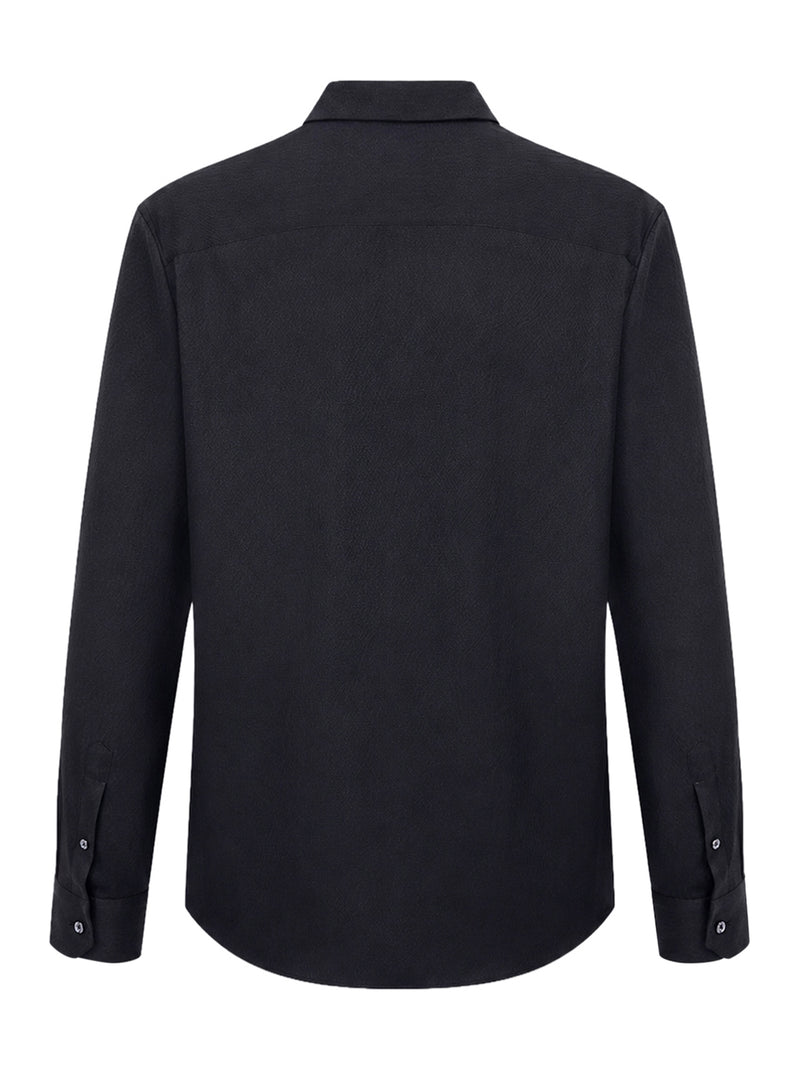 Giorgio Armani Giorgio Armani Men Giorgio`S Hammered Silk Satin Shirt
