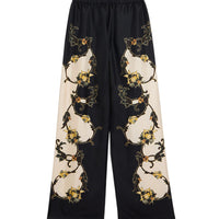 La Doublej Black Trousers - Palazzo Pants Women