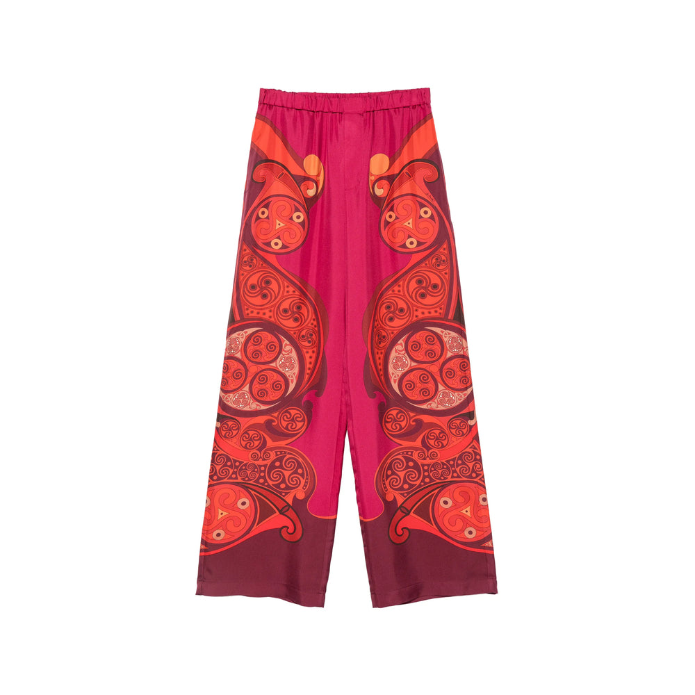 La Doublej Pink Trousers - Palazzo Pants Women