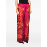 La Doublej Pink Trousers - Palazzo Pants Women