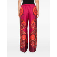 La Doublej Pink Trousers - Palazzo Pants Women