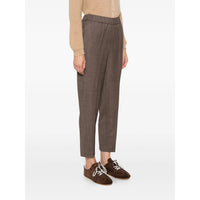 Peserico Brown Trousers Women