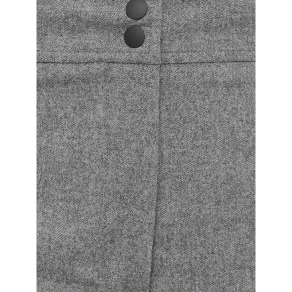 Peserico Peserico Grey Trousers - Straight Trousers Women