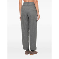 Peserico Peserico Grey Trousers - Straight Trousers Women