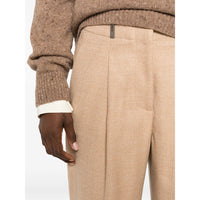 Peserico Neutrals Trousers - Tailored Trousers Women
