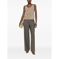 Peserico Grey Trousers - Tailored Trousers Women