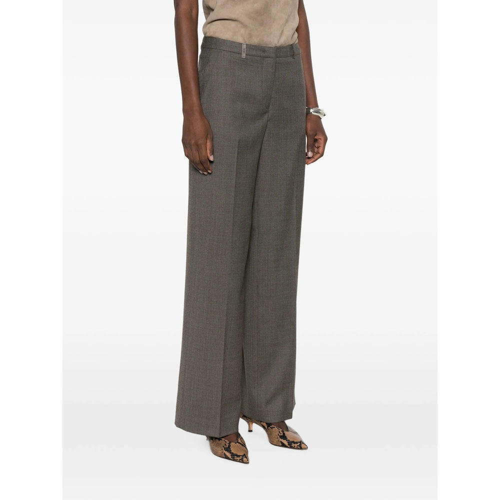 Peserico Grey Trousers - Tailored Trousers Women