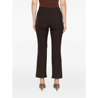Peserico Peserico Brown Trousers - Cropped Trousers Women