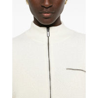 Peserico White Knitwear - Cardigans Women