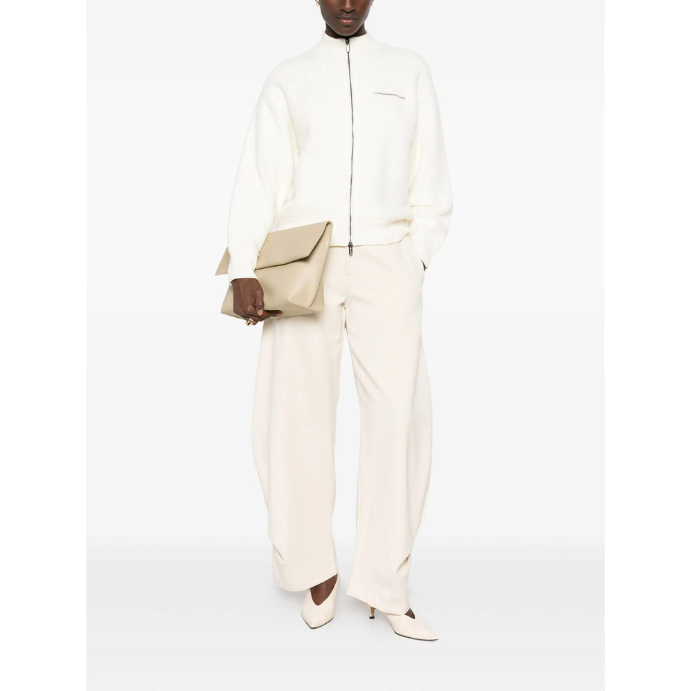 Peserico White Knitwear - Cardigans Women