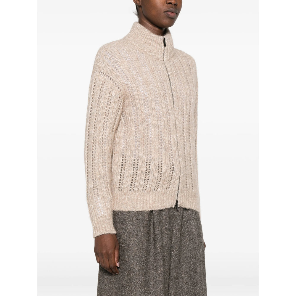 Peserico Neutrals Knitwear - Cardigans Women