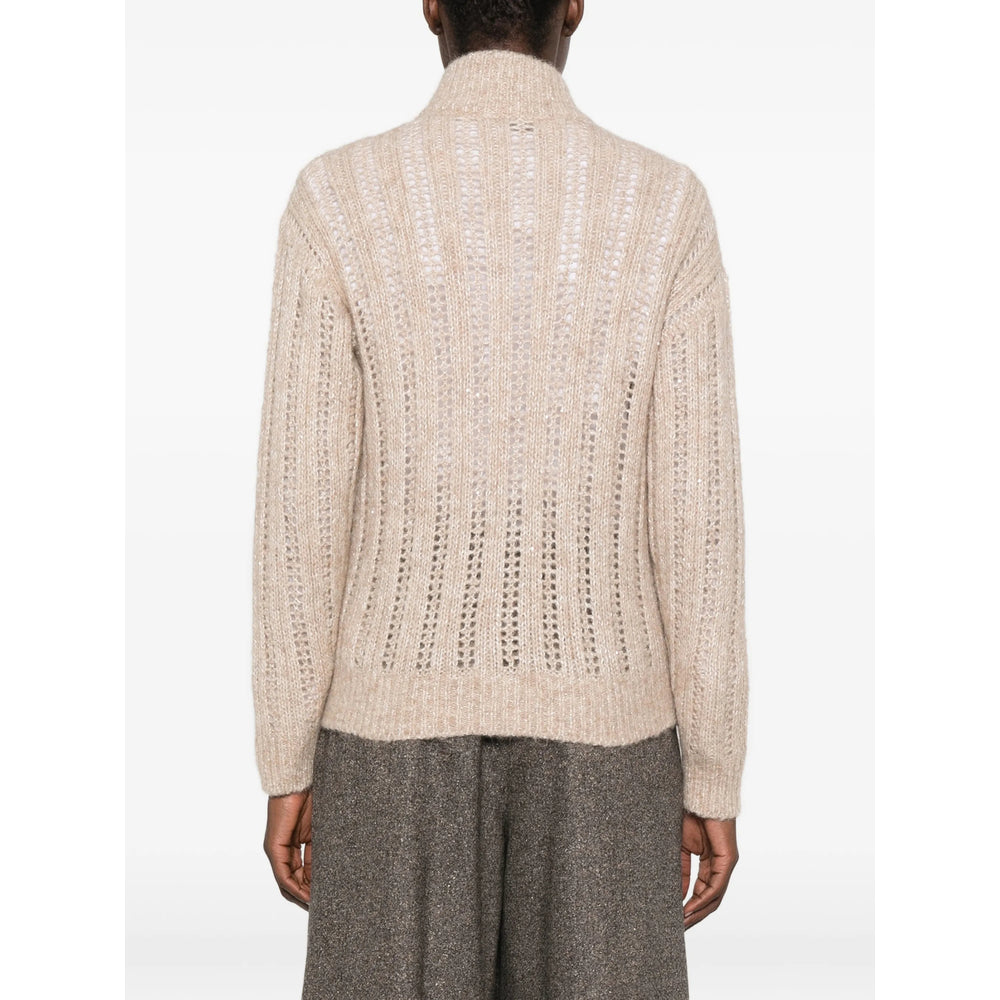 Peserico Neutrals Knitwear - Cardigans Women