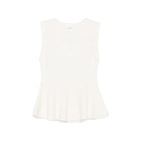 Lisa Yang Lisa Yang White Tops - Vests & Tank Tops Women