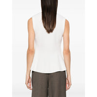 Lisa Yang Lisa Yang White Tops - Vests & Tank Tops Women