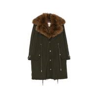 Moncler Green Coats - Parka Coats Women