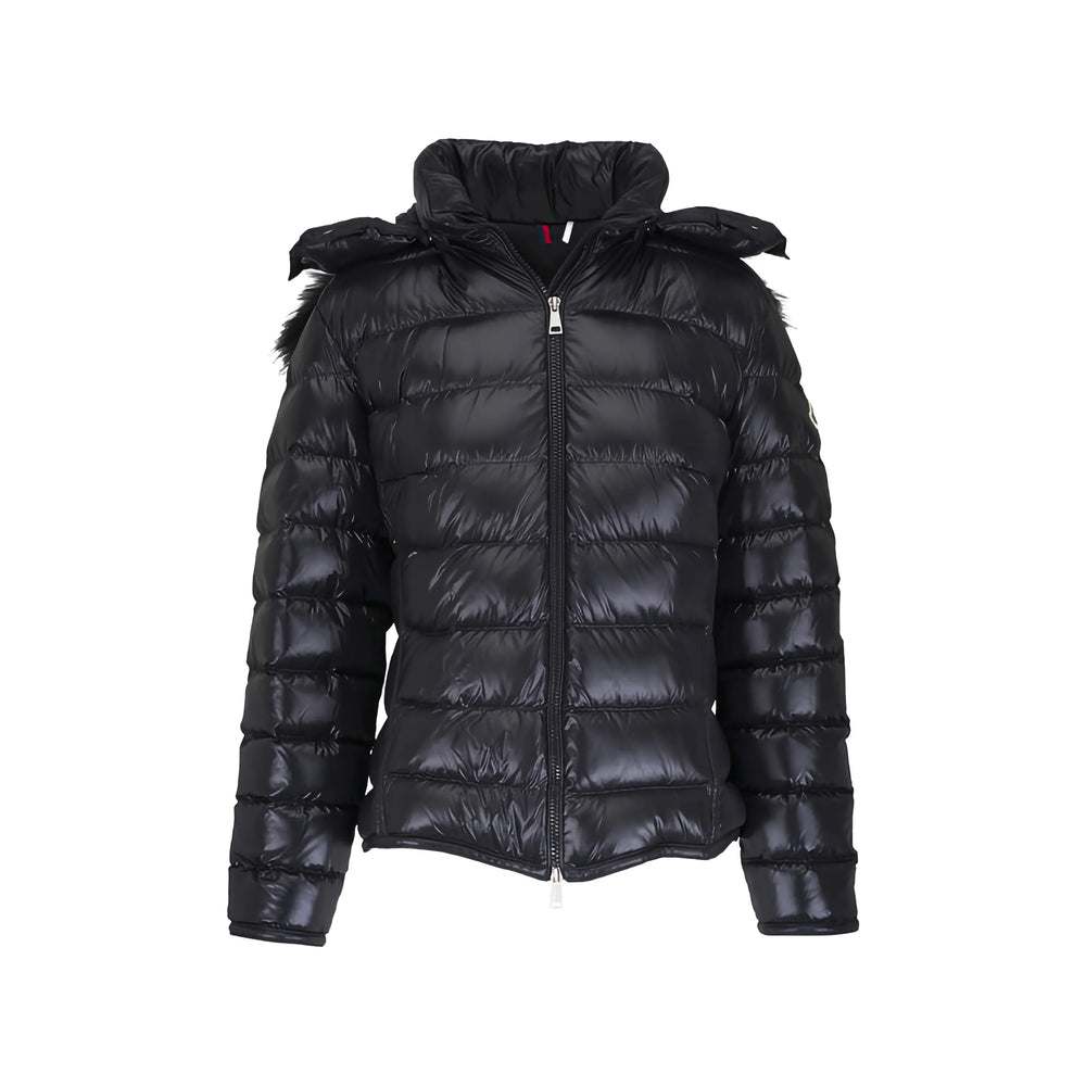 Moncler Black Jackets - Puffer Jackets Women