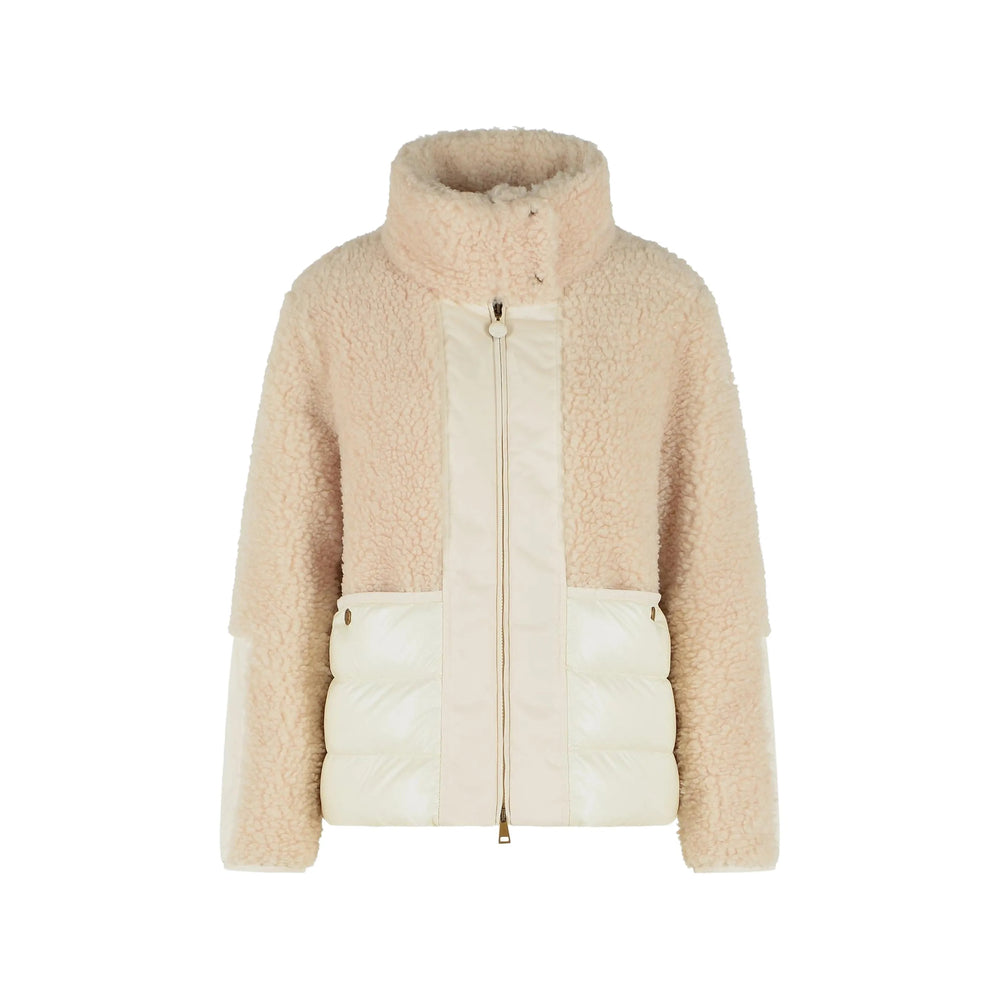 Moncler Neutrals Jackets - Puffer Jackets Women