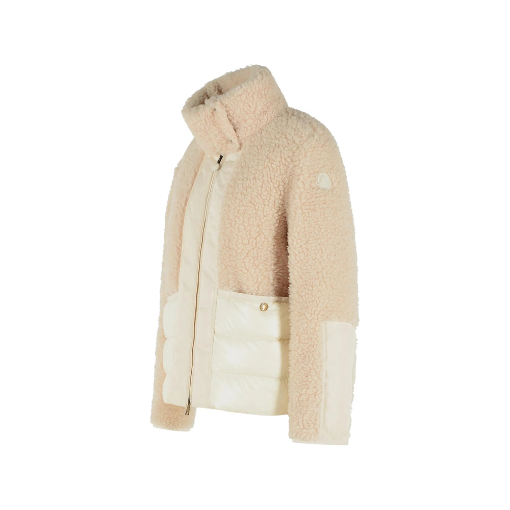Moncler Neutrals Jackets - Puffer Jackets Women