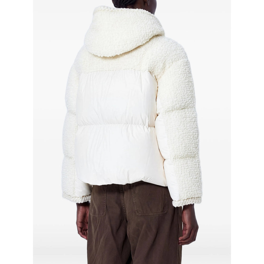 Moncler Neutrals Jackets - Puffer Jackets Women