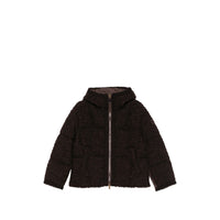Moncler Brown Jackets - Puffer Jackets Women