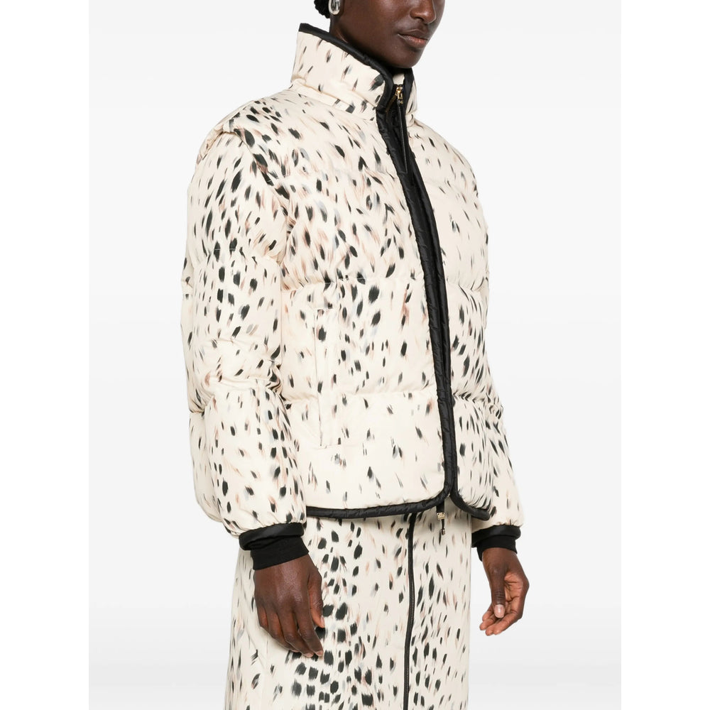 Moncler Neutrals Jackets - Puffer Jackets Women