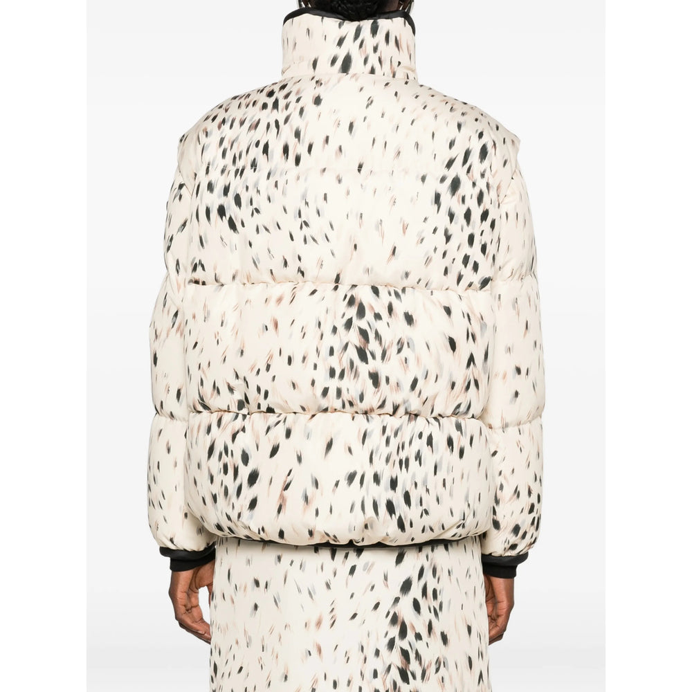 Moncler Neutrals Jackets - Puffer Jackets Women