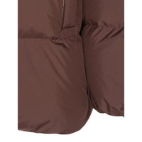Moncler Brown Jackets - Puffer Jackets Women
