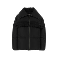 Moncler Black Jackets - Puffer Jackets Women
