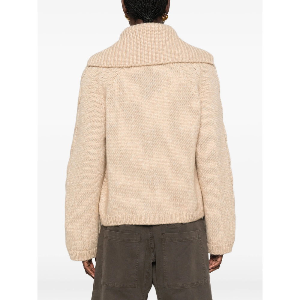 Moncler Moncler Neutrals Knitwear - Cardigans Women