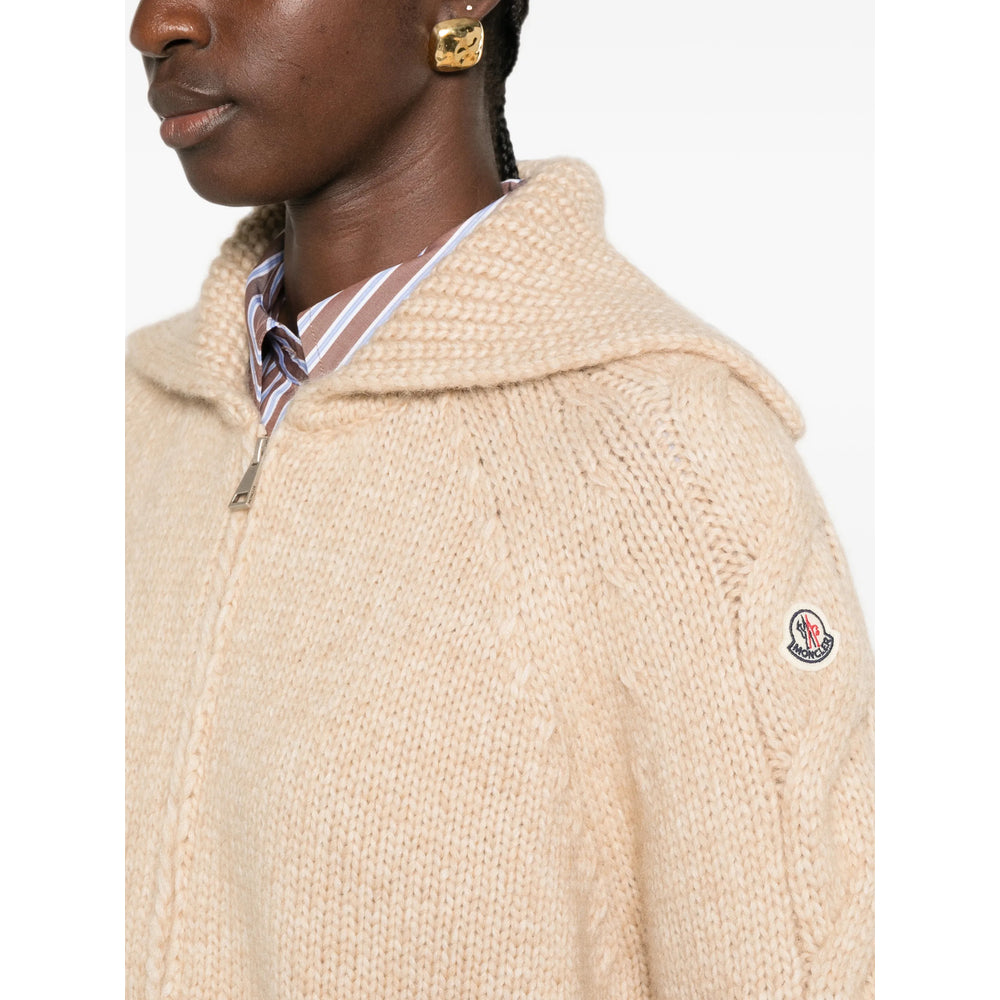 Moncler Moncler Neutrals Knitwear - Cardigans Women