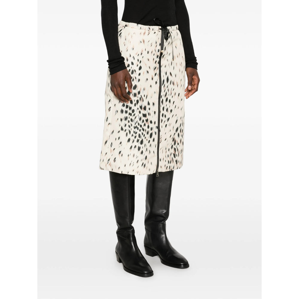 Moncler Neutrals Skirts - Straight Skirts Women